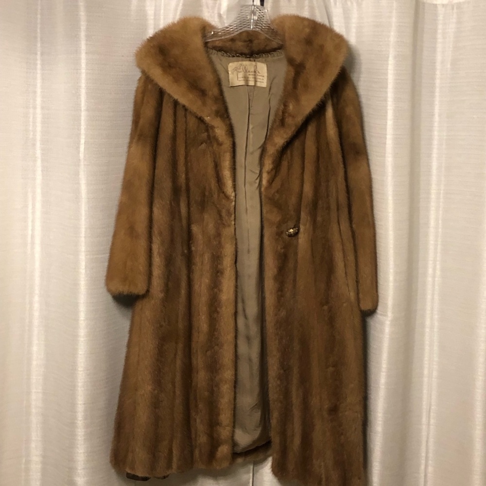 Pollack’s 1960’s Vintage Full Length Mink Fur Coat